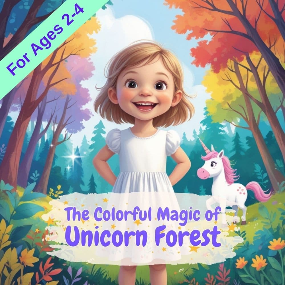 The Colorful Magic of Unicorn Forest (Girls, 2-4y)
