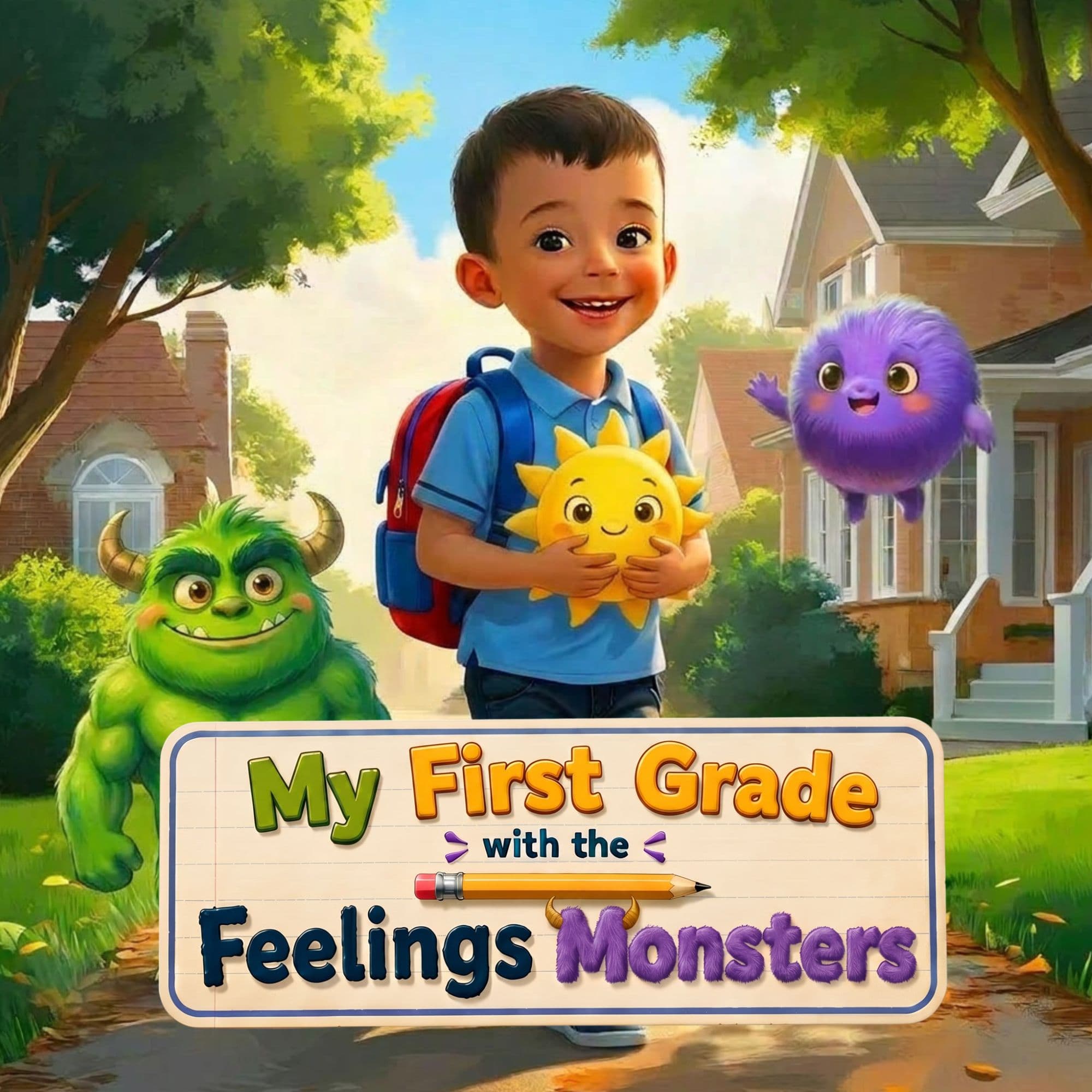 My First Grade with the Feelings Monsters (boys)